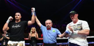 Australian champion Justis Huni defeats Paul Gallen via tenth round stoppage