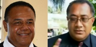 Lord Tu‘ilakepa subdued by security guards after allegedly attacking MP Veisvosa Taka in parliament