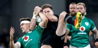 All Blacks fall to Ireland in Dublin