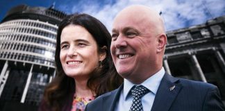 Watch: National Party’s new leader Chris Luxon and deputy Nicola Willis speak after vote