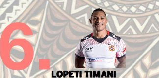 Tonga name three new caps to face England at Twickenham