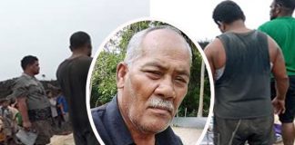 Mango survivors mourn dead tsunami victim while awaiting rescuers