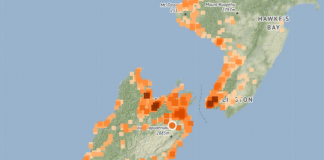 Strong 5.6 magnitude earthquake near Blenheim