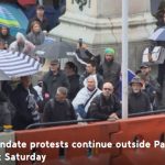Parliament protesters