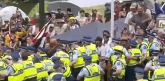 Three anti-vaccine mandate protesters charged with obstruction