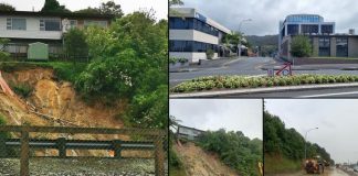 Flooding, slips and road closures as tropical low hits New Zealand