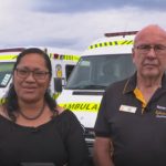 Two ambulance in Tonga