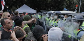 60 arrests made as NZ police say some Parliament protesters have weapons