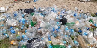 Plastic water bottles threaten to overwhelm Tonga’s landfill capability as country cleans up