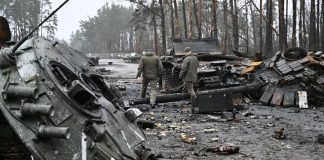 Ukraine forces retake areas north of Kyiv as Russians look eastward