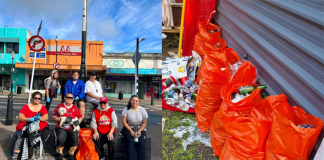Good Samaritans clean up litter left after fans flood Ōtāhuhu streets following Kiwi-Mate Ma’a Tonga clash