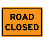 Road closed