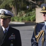 John Aquilino and Air Marshal Kevin Short