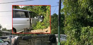 Residents blame trees, lack of safety measures after Tongatapu two car-crash