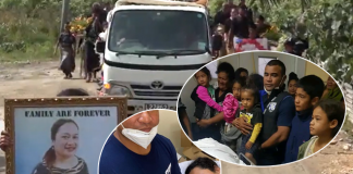 Funeral of Potenitila Moimoi who died after giving birth to her 7th child