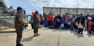 Mango island tsunami victims get keys to new homes