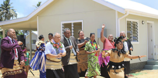 Victims of Tonga volcano moving into new homes