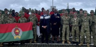 New Zealand and Fiji armed forces lock defence deal