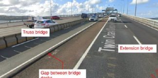 Auckland Harbour Bridge trembles when crowds walk on it, documents show