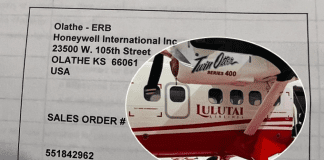 Damaged computer sensor identified as cause of Twin Otter grounding; Lulutai CEO says airline looks for quickest way to import parts