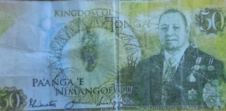 Warning after fake Tongan banknote used in shipping cargo payment