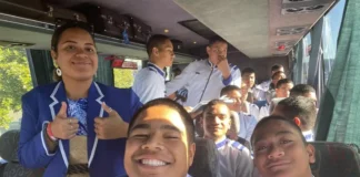 Tongan music teacher talks Brass band tours and climate activism