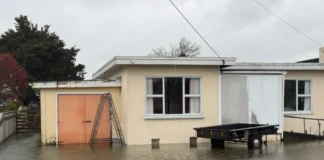 Pahiatua homes inundated by floodwater as heavy rain pounds area