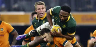 South Africa beats Australia 30-12 for second consecutive win in Rugby Championship