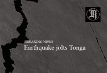 Magnitude 6.2 earthquake strikes near Vavaʻu, Tonga Met rules out tsunami threat
