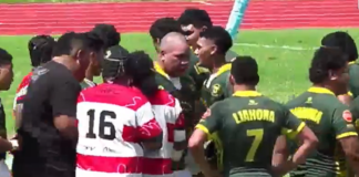 Caught on camera: Liahona rugby union player punches referee