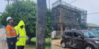 Power cuts in Tongatapu after two car crashes