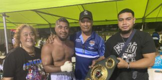 Tongan boxer floors opponent with brutal knockout