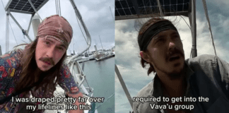 Man sailing alone across Pacific Ocean ‘almost dies’ after being hit unconscious in harrowing update