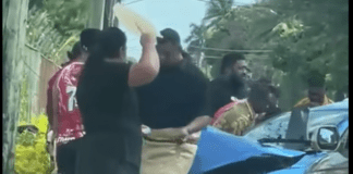 Churchgoers scramble to save driver in Tonga crash