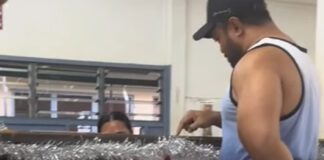 Man confronting Lulutai airlines staff goes viral