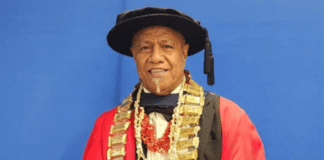 Renowned Tongan artist Sopolemalama Filipe Tohi honoured with prestigious doctorate