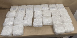 Ninety kilos of meth lands at Auckland Airport in under 12 hours