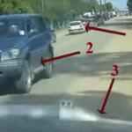 Arrows of cars