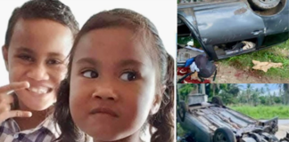 Father jailed for three years after reckless driving killed his two children in Hōfoa crash