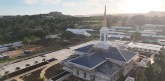 Influencer Siaki Lonitenisi echoes public excitement as Vava’u’s new Mormon temple nears completion