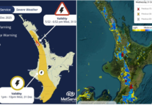 New Year’s eve thunderstorms threaten North Island celebrations, while Hawke’s Bay sees respite
