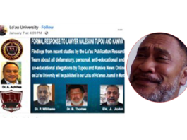Lo‘au controversial university’s bluff unravels: From Police threats to publishing plans
