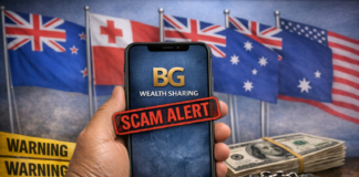 NZ becomes latest to join Tonga, Australia, UK and US in warning BG Wealth Sharing is a scam