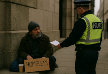 Government empowers police to move on homeless and beggars