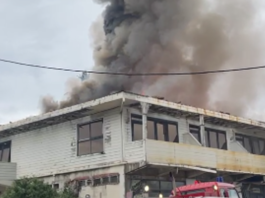 Huge plume of smoke rises over Nuku‘alofa, days after church office blaze