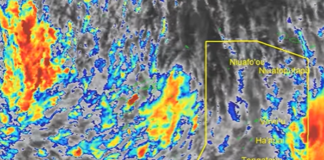 Strong wind warning issued for Tongatapu and ‘Eua coastal waters