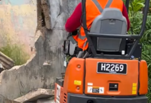 Woman vents her frustration in livestream as family home of 28 years is demolished in Tonga