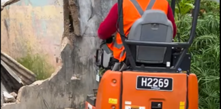 Woman vents her frustration in livestream as family home of 28 years is demolished in Tonga