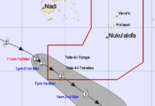 Cyclone Urmil keeps Tonga on alert as Fiji battles flooding from southward shift