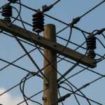 Tonga Power Electric Pole